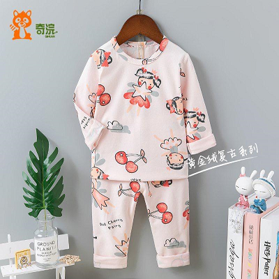 Baju Tidur Anak Permpuan Lengan Panjang Peri Cherry BA-0039